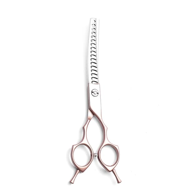 INF Lemmikkien sakset 6,5 tuumaa - hopea Bent fish bone scissors