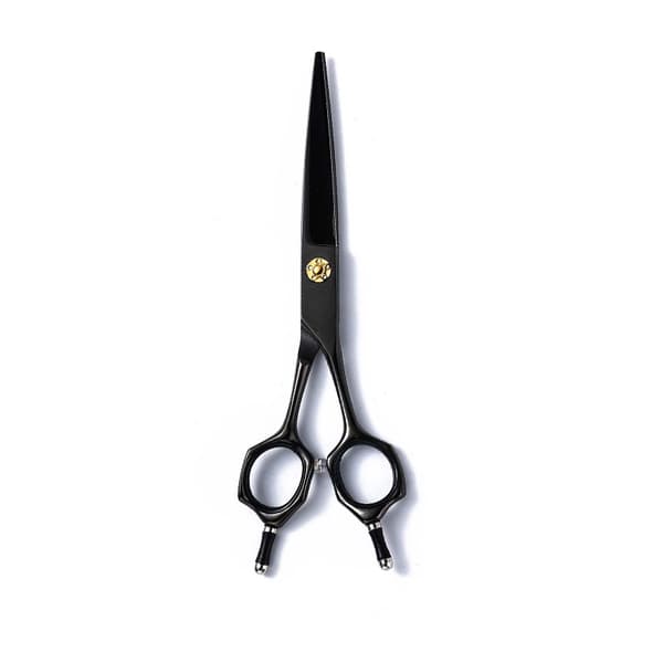 INF Ammattimaiset hiusten ohennussakset, musta Flat shears