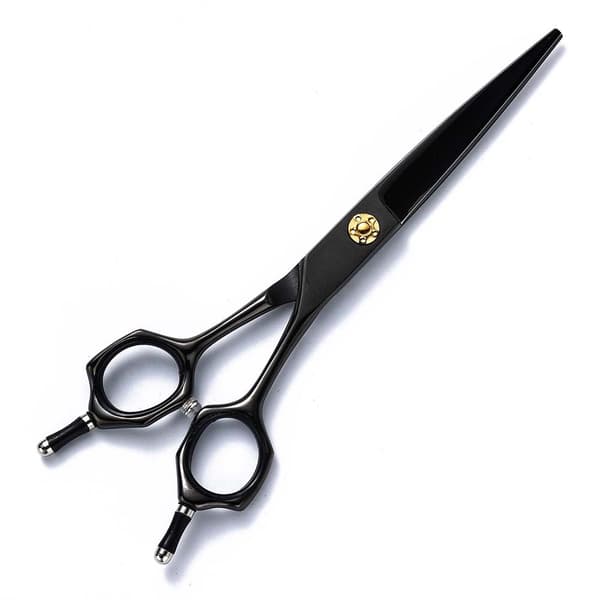 INF Ammattimaiset hiusten ohennussakset, musta Flat shears