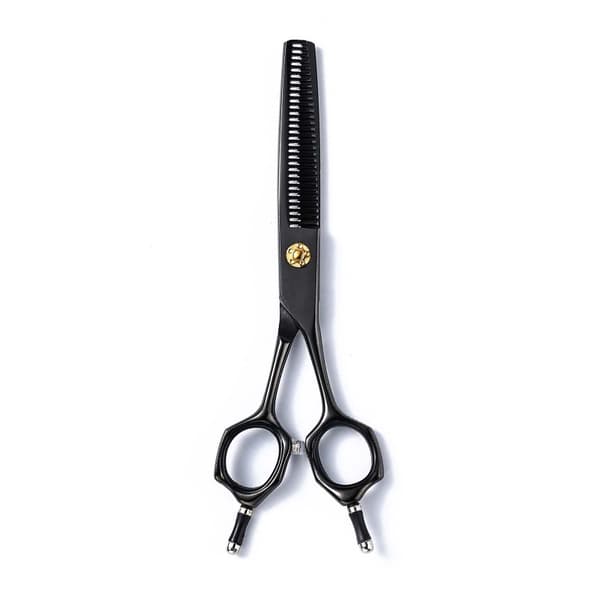 INF Ammattimaiset hiusten ohennussakset, musta Tooth scissors