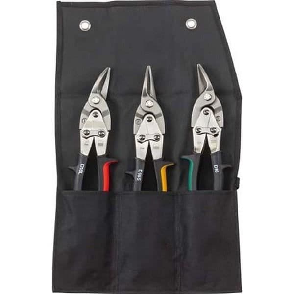 Set med figursax - BESSEY - 3 delar - Mikrotandade blad
