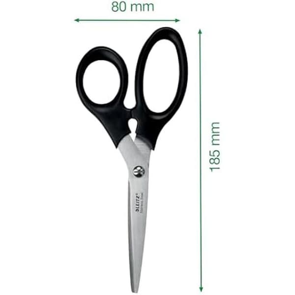 Sax - LEITZ - 185 mm - Rostfritt stål - Ergonomisk - För vänsterhänta och högerhänta