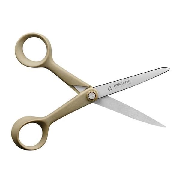 Små saxar - FISKARS - ReNew - blad av återvunnet rostfritt stål - 17 cm