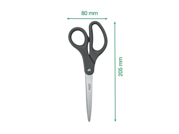 Leitz Titanium saks 205 mm Mørkegrå - (5 stk.)