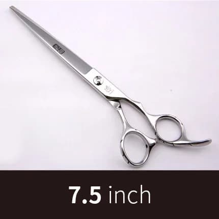 Hundklippningssaxar, Rakt snittdesign, Halkfri handtag,7.5 tum