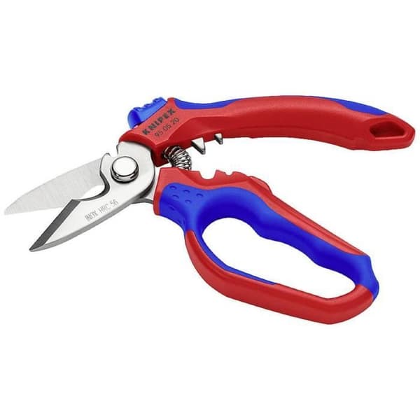 Knipex vinklad elektrisk sax förstärkt med glasfiber 160 mm