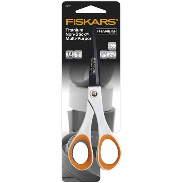 Sax - Fiskars - 5412 - Non-stick - 180 mm - Blandad