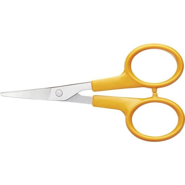 Sy- och manikyrsax - Fiskars - Fin, böjd spets - Ambidextrous - 10 cm