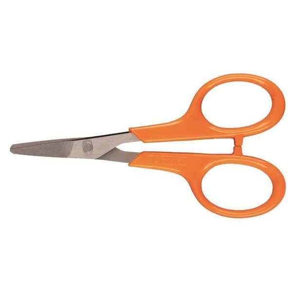 FISKARS - Klassisk manikyrsax - runda spetsar - höger & vänsterhänt 10 cm