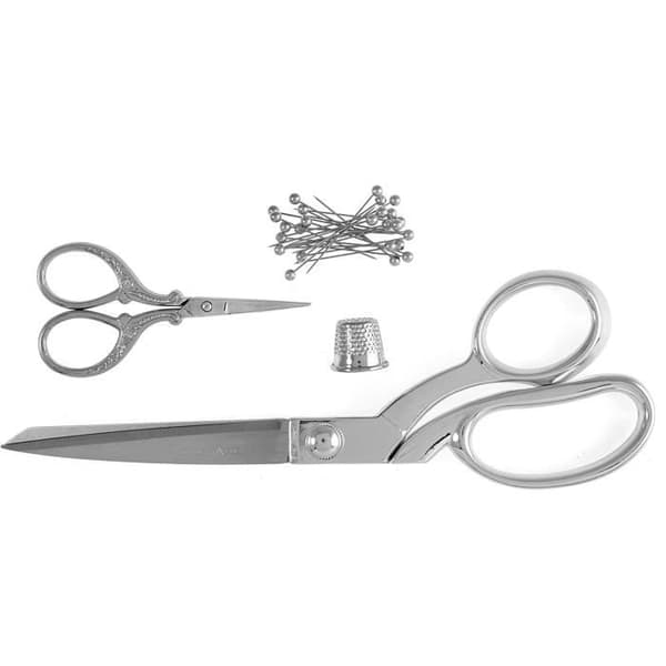 Milward Premium Saxset - Inkluderar sysax och broderisax, Silver - MilwardScissorSet