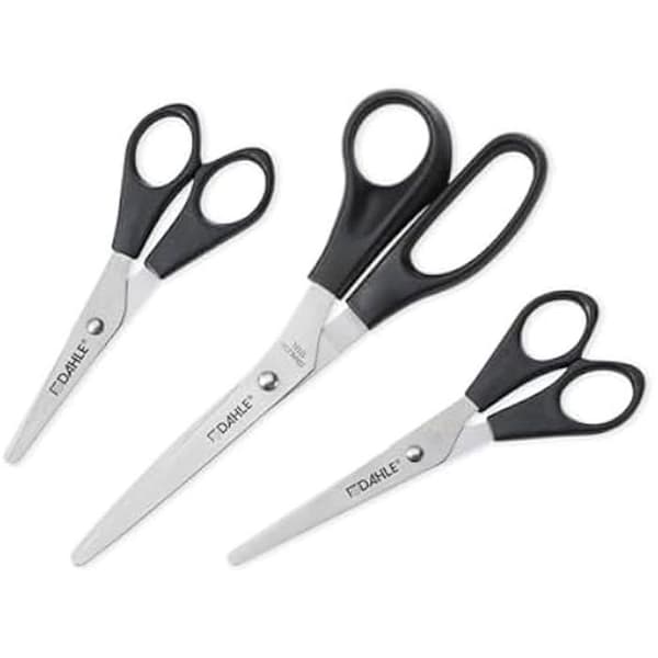 Sax - DAHLE - Eco Sortiment - 3 storlekar - 13, 16 och 21 cm - Blandat