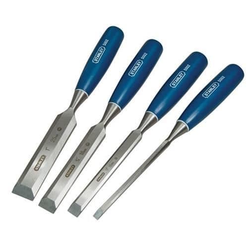 STANLEY Basic 4-delad trämejselsats