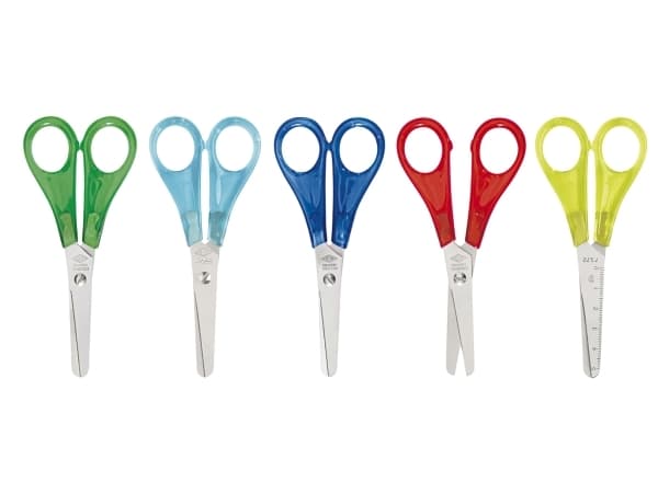 Wedo 73 30, Barn, Single, Blandade färger, Rostfritt stål, Pysselsaxar, 13 cm