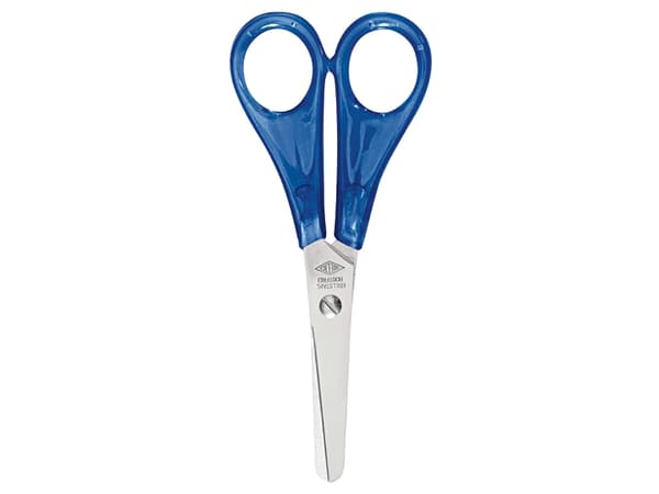 Wedo 73 30, Barn, Single, Blandade färger, Rostfritt stål, Pysselsaxar, 13 cm