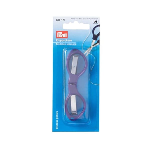 Prym Sax - PRYM611571-1 - Lila Plastic Gerer (10cm) Vikbar sax - 1 par