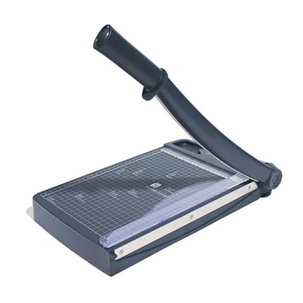 Mini Paper Trimmer, 16 arkin A4 leikkauskapasiteetti, turvalukko, ABS-materiaali,Kuten näytetään
