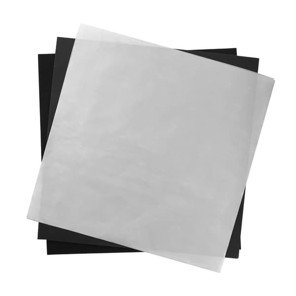 Digital Värmepress Transfer Sublimation Överföringspress 38 x 38 cm Platt Teflonark Justerbar 250°C DIY Professionell T-shirt Tryck 10 Sublimeringsark
