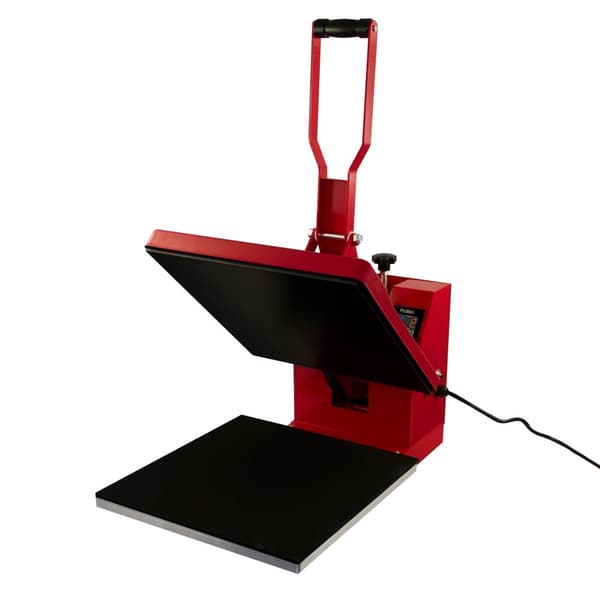 Digital Värmepress Transfer Sublimation Överföringspress 38 x 38 cm Platt Teflonark Justerbar 250°C DIY Professionell T-shirt Tryck 10 Sublimeringsark