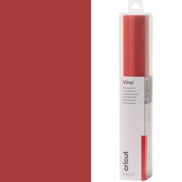 Cricut Premium Vinyl - Tomato Red - 30,5 x 122 cm