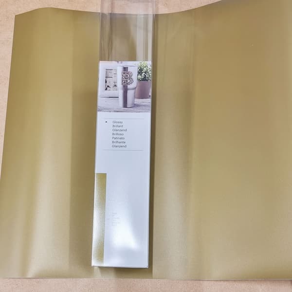 Cricut Premium Vinyl - Gold - 30,5 x 122 cm