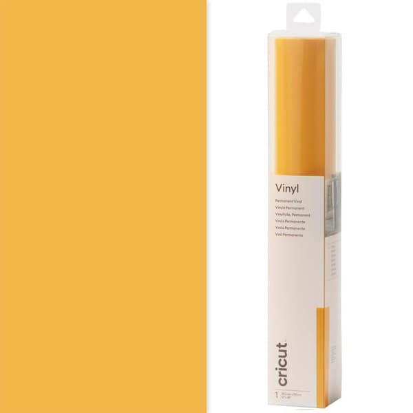 Cricut Premium Vinyl - Maize Yellow - 30,5 x 122 cm