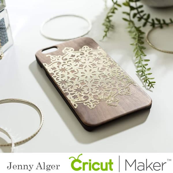 Cricut Premium Vinyl - Textured Metallic Gold - 30,5 x 122 cm