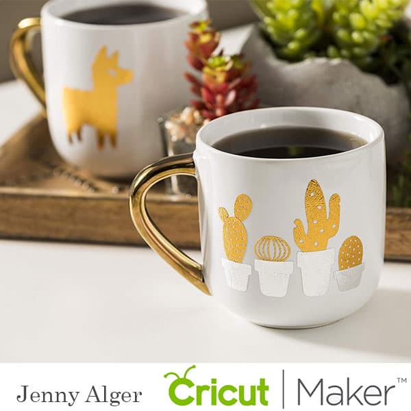 Cricut Premium Vinyl - Textured Metallic Gold - 30,5 x 122 cm