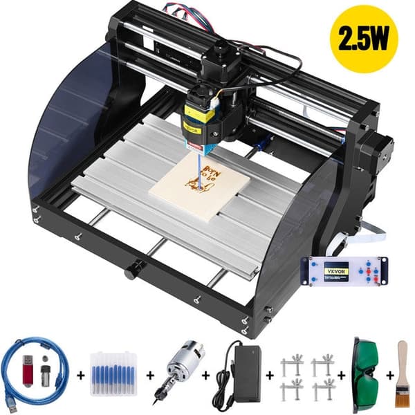 CNC 3018 Graveringsmaskin - 3-Axlad GRBL-styrning, USB-port, Offline-kontroller - SEO-optimerad produkt Titel
