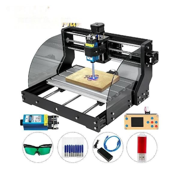 CNC 3018 Graveringsmaskin - 3-Axlad GRBL-styrning, USB-port, Offline-kontroller - SEO-optimerad produkt Titel