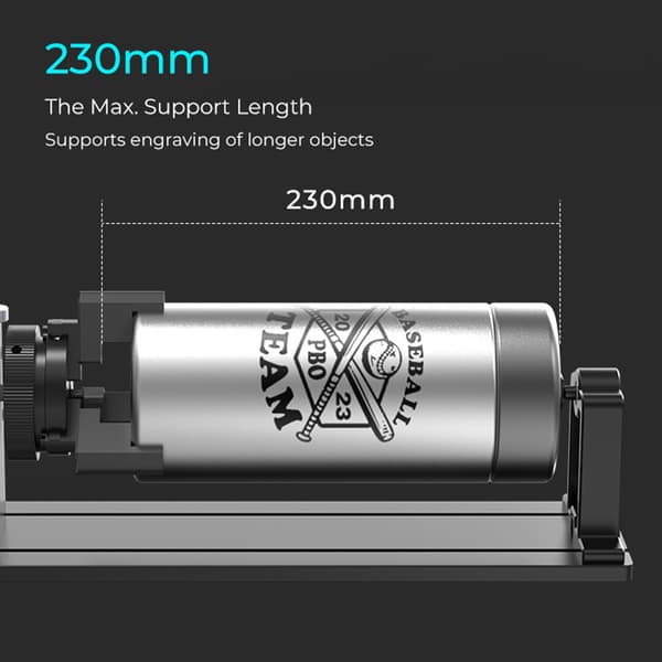 Lasergravör Rotationsrulle, Mångsidig Tillägg, Lätt Installation, Hållbar Design