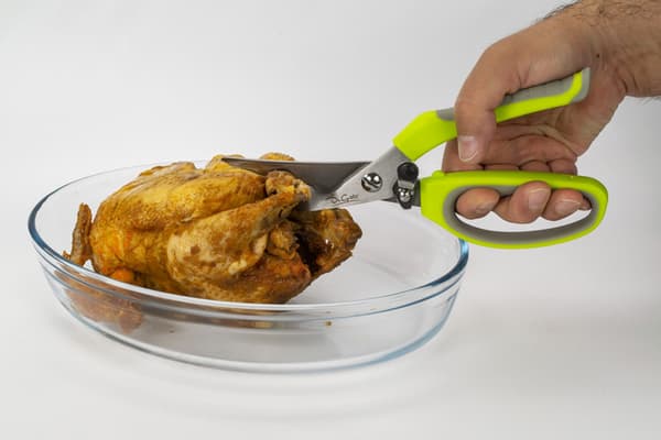 De Gusto kökssax set med 3 - för fågel, för örter, universal + nötknäppare
