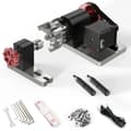 Miniatyrbillede 2 af 2: CNC Rotationsmodul, Maksimal cylinderdiameter 60 mm, Minimal cylinderdiameter 4 mm, Reduceringsforhold 4:16,Rotary Rulle