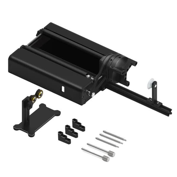 Rotary Modul til Lasergravemaskine, Y-akse Rotation, Nem Installation,Rotationsrulle