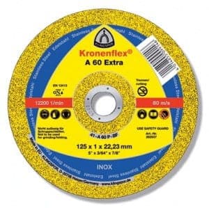KLINGSPOR METALSKÆRESKIVE 115 mm x 1,0 mm 22,2 mm A60 Ekstra