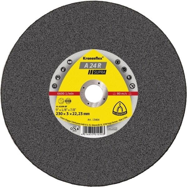 KLINGSPOR METALLKAPSKIVA 400 mm x 4,5 mm x 32 mm A24R Supra