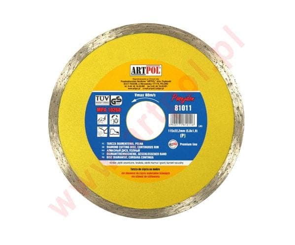 DIAMANTKLING 115 x 22,2 mm FULD /AR