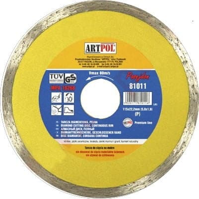 DIAMANTKLINGE 230 x 22,2 mm FULD /AR