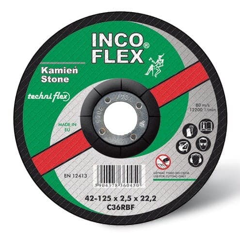 INCOFLEX STENSKÆRESKIVE 230*2,5