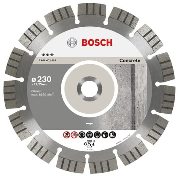 Bosch Timanttiterä 350x25.4 SEG Betoni