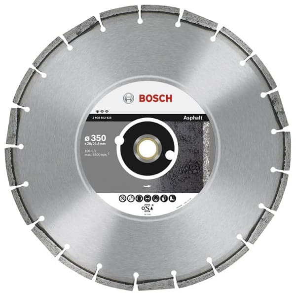 BOSCH DIAMANTKLING 350x25,4 SEG ASFALT