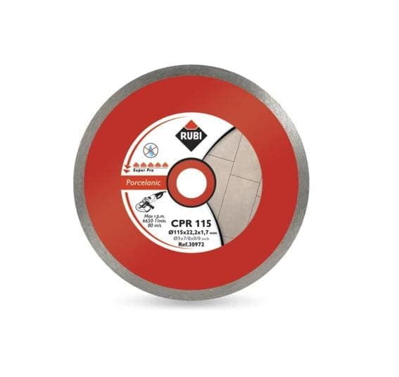 RUBI CPR 125 SUPERPRO DIAMANTKLING TIL PORCELÆNSFLISER