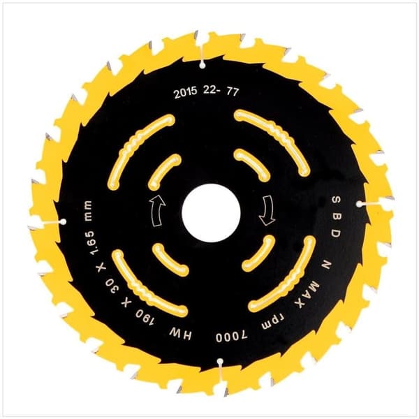 DEWALT RUNDSAV EX SÆT 3 DEEL.