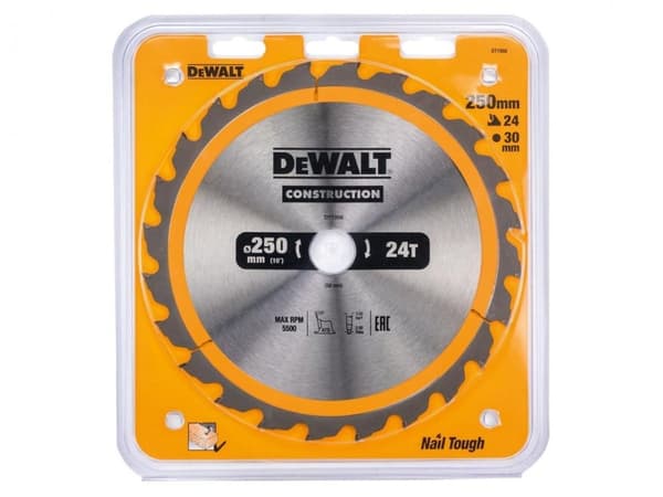 DEWALT SKIVESAV 250x30mmx24z