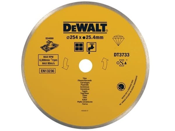 DEWALT FULD DIAMANTSKIVE 250x1,6x25,4mm