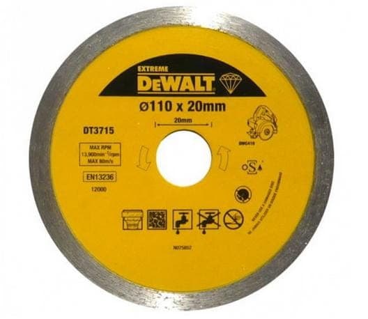 DEWALT DIAMANTKLING 110 x 20 mm DT3715 til DWC410