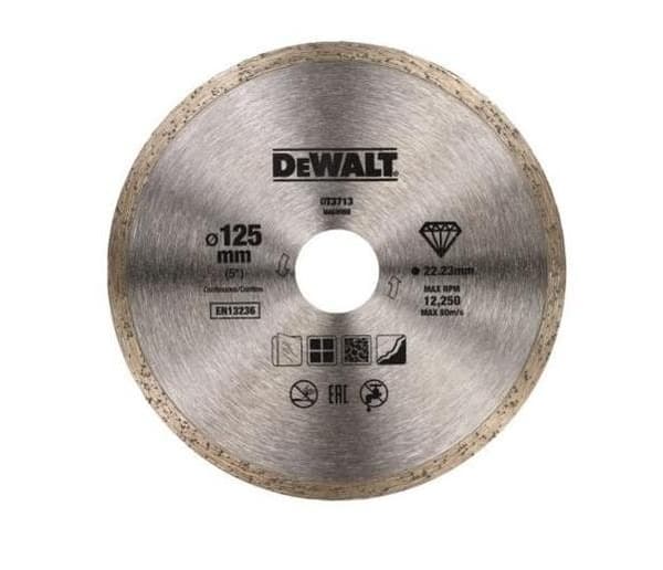 DEWALT TÄYSTIMANTTILAIKKA 125 x 1,6 x 5 x 22,2 mm
