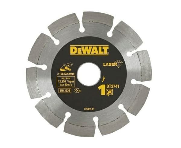 DEWALT DIAMANTKLING 125x2,0x22,2 mm SEGMENTERET