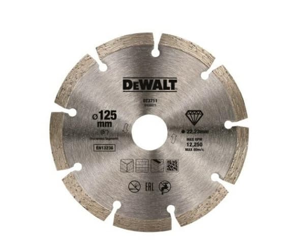 DEWALT DIAMANTBLAD 125x1,7x22,2 mm SEGMENTERAD