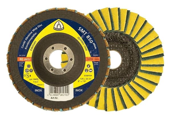 KLINGSPOR LÄPPÄHIOMALAIKKA COMBI SMT850 125 mm ERITTÄIN HIENO