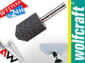 Miniatyrbillede 2 af 2: WOLFCRAFT CYLINDRISK-KONISK SLIBESTEN 20 x 30 mm